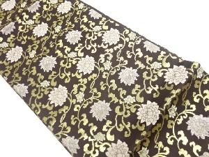 花唐草模様織出し名古屋帯